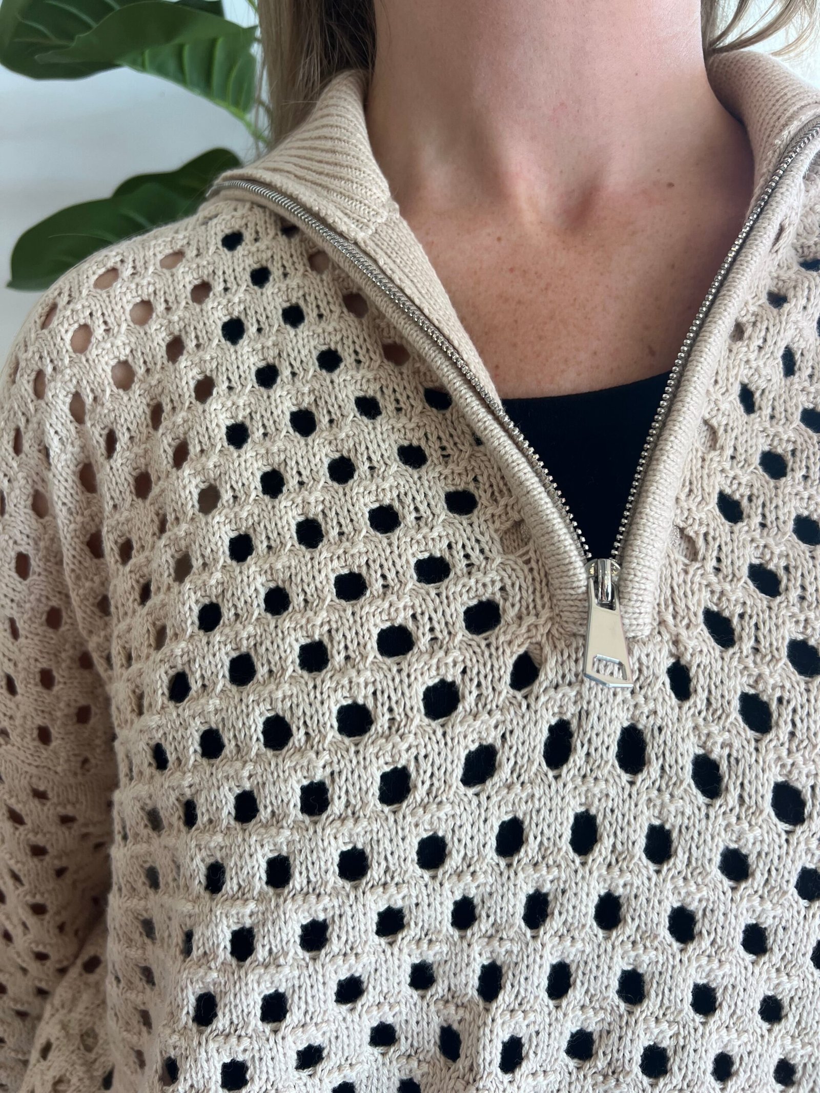 Julietta 1/2 Zip Sweater - Image 2