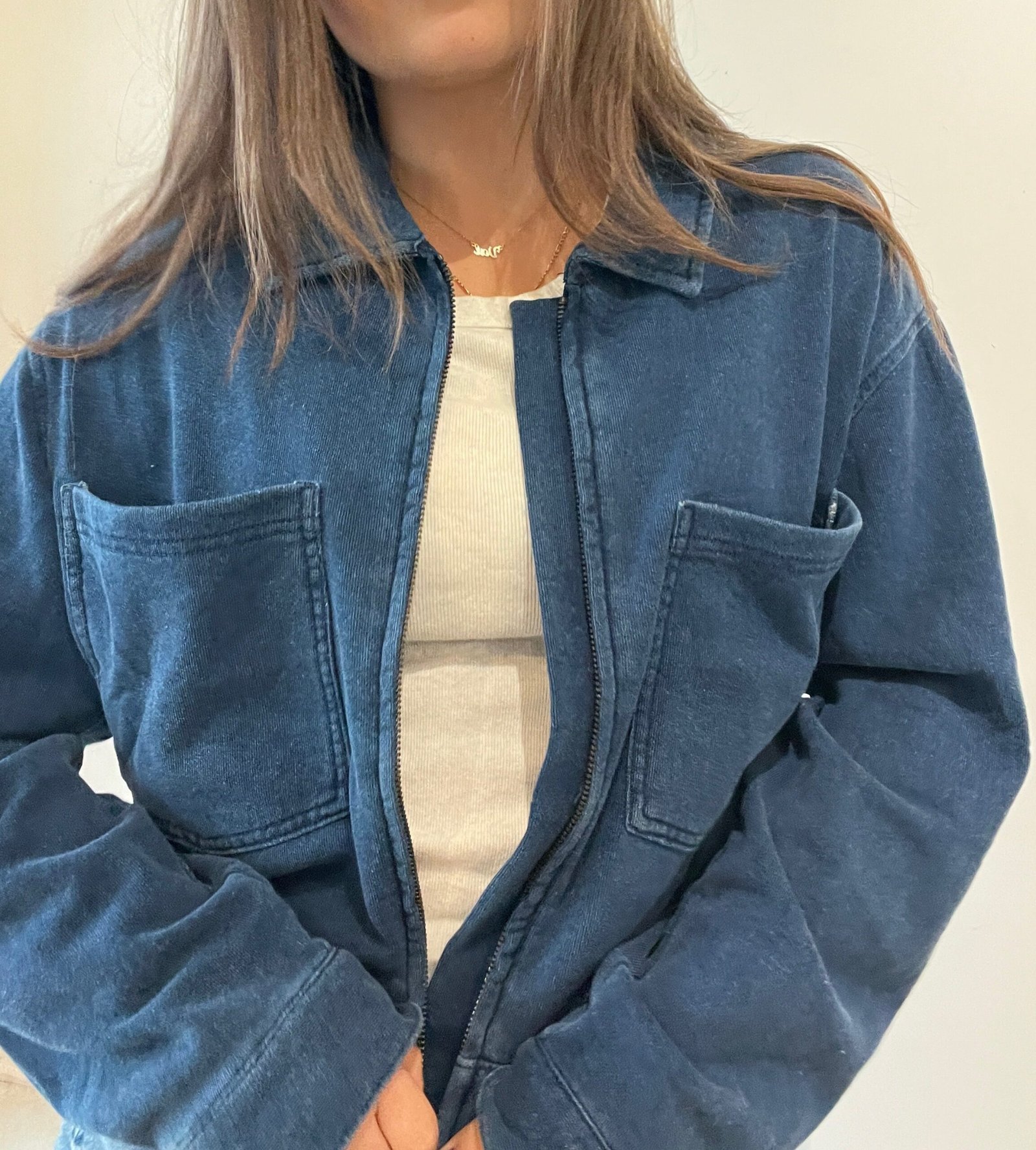 Heritage Knit Denim Jacket - Image 2