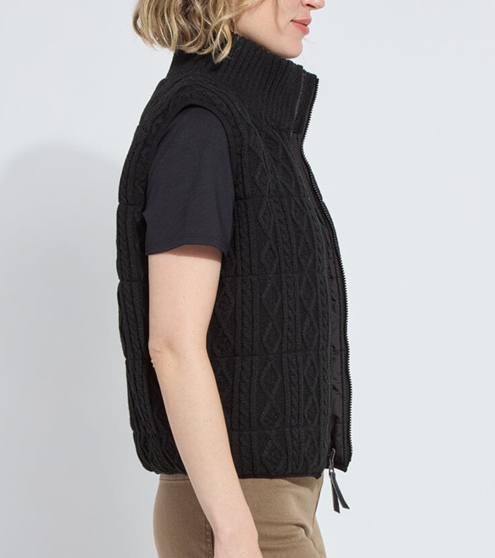 Prudence Reversible Puffer Sweater Vest - Image 3