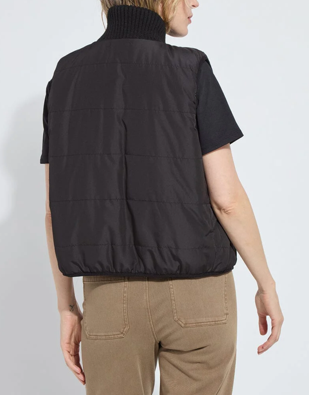 Prudence Reversible Puffer Sweater Vest - Image 5