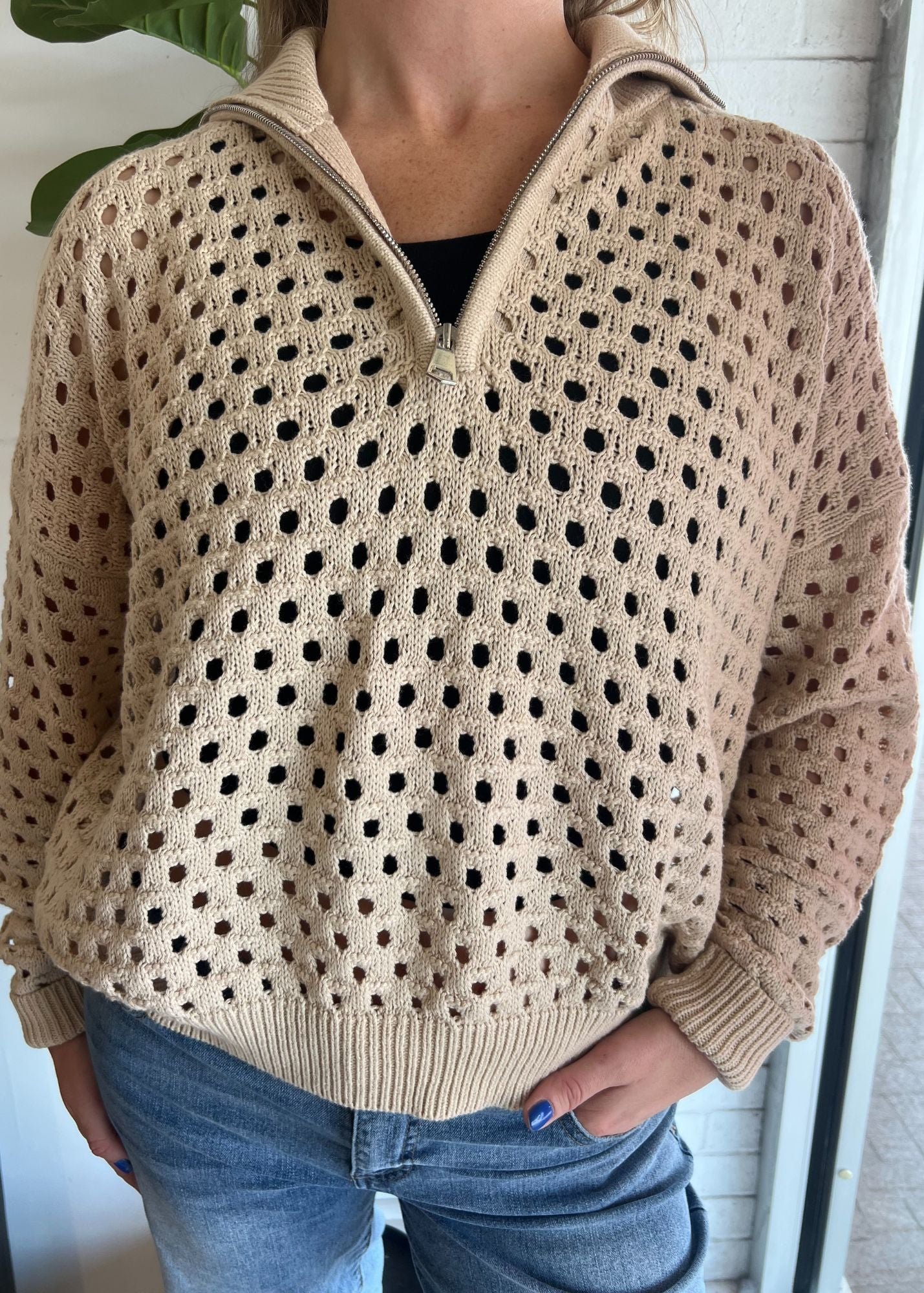 Julietta 1/2 Zip Sweater