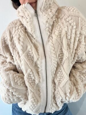 Maggie Cozy Cable Jacket