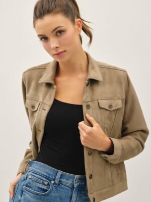 Julieta Buttery Suede Jacket