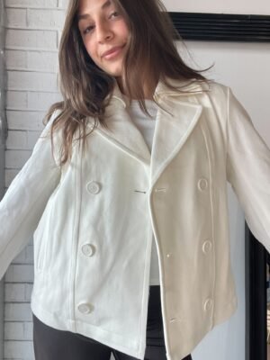 Maude Cropped Peacoat