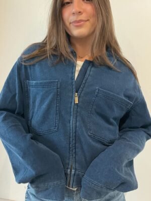 Heritage Knit Denim Jacket