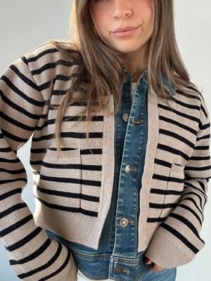 Rylie Denim Trim Jean Jacket