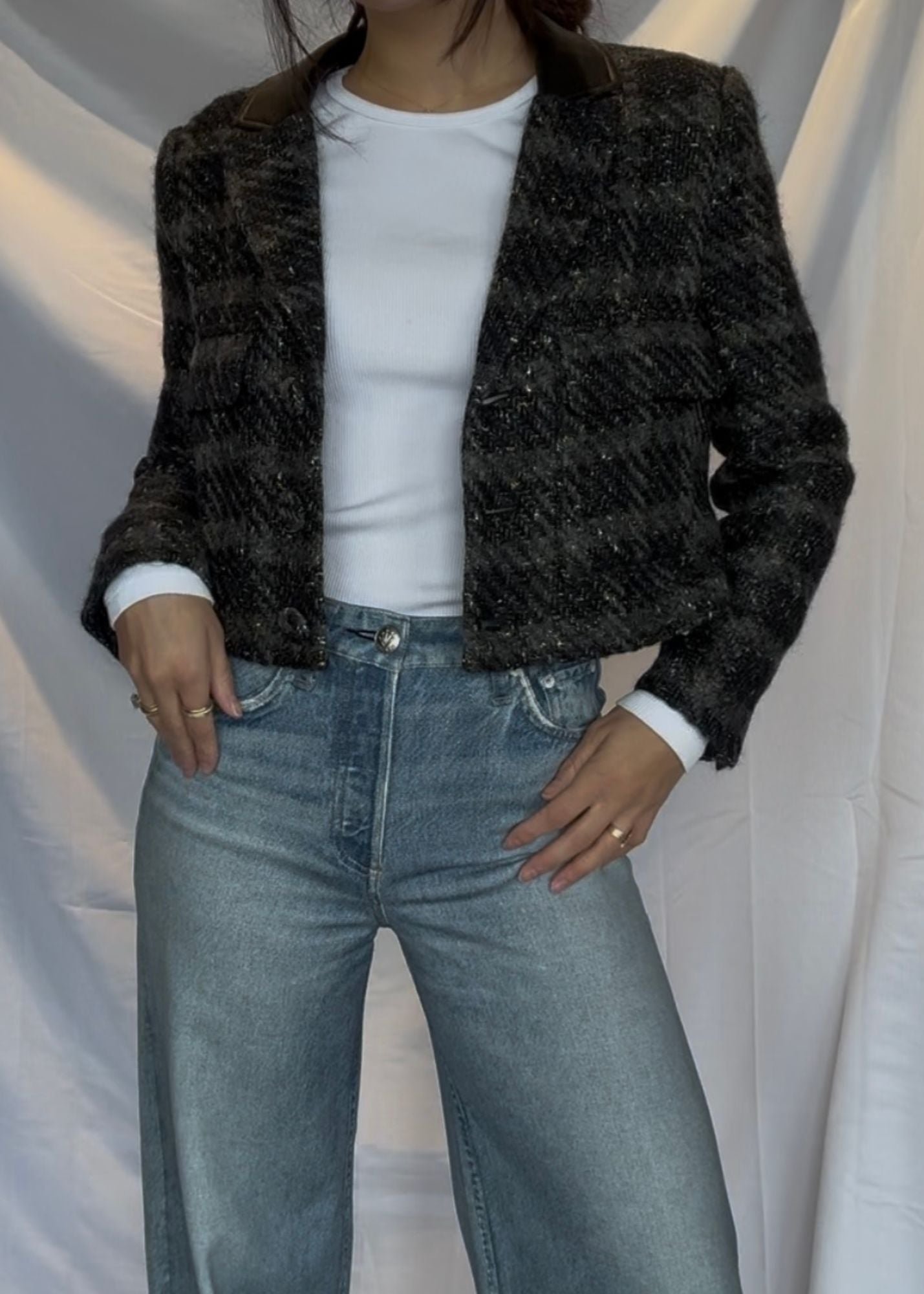 Colette Lurex Houndsooth Jacket